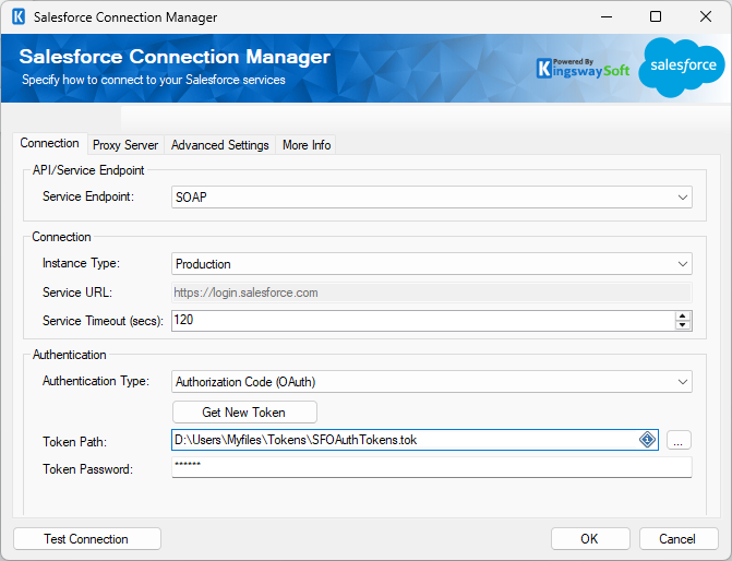 Salesfoce Connection Manager